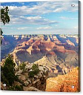 Canyon Shadows -1 Acrylic Print