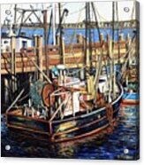 Cape Cod Fishing Boats Acrylic Print