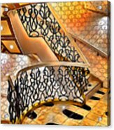Carnival Pride Stairs Acrylic Print