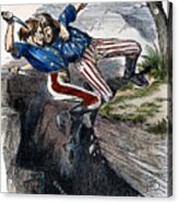 Cartoon: Civil War, 1862 Acrylic Print