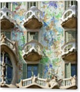 Casa Batllo Facade Acrylic Print