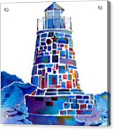 Castle Hill Newport Lighthouse Acrylic Print