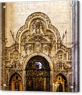 Catedral De Sevilla Capilla De San Isidoro Acrylic Print