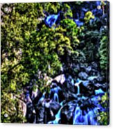 Cathedral Creek Cascade On Tioga Pass Road Acrylic Print