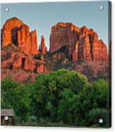 Cathedral Rock Acrylic Print