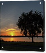 Cayuga Lake Sunrise Acrylic Print