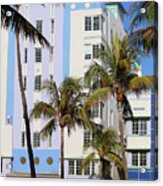 Celino Hotel - South Beach Acrylic Print
