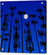 Cellphone Tower Forest Acrylic Print