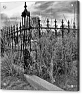 Cemetery Fence Post 1 Acrylic Print