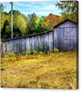 Chapel - Hill Barn Acrylic Print