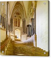 Chapter House, Wells Cathedral Acrylic Print