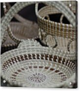 Charleston Sweetgrass Baskets Acrylic Print