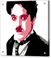 Charlie Chaplin Acrylic Print