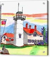 Chatham Lighthouse Acrylic Print