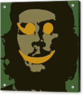 Che Guevara Emoticomunist 1 Acrylic Print