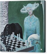 Chess - The Queen Waits Acrylic Print