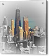 Chicago From Above Acrylic Print