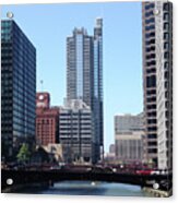 Chicago River 00235 Acrylic Print