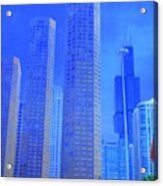 Chicago The City Of Blues 11 Acrylic Print