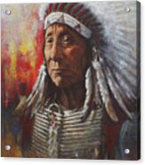 Chief Red Cloud Acrylic Print