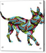 Chihuahua Spirit Glass Acrylic Print