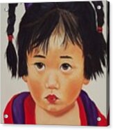 China Doll 1 Acrylic Print