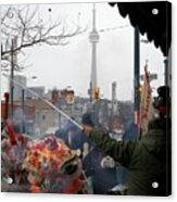 Chinese New Year In Toronto Acrylic Print