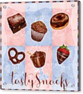 Chocolate Tasty Snacks Acrylic Print
