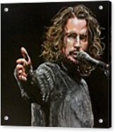 Chris Cornell Acrylic Print