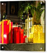 Christmas In Beverly Hills Acrylic Print