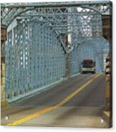 Cincinnati - Roebling Bridge 1 Acrylic Print
