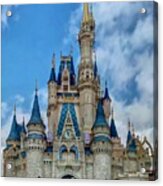 Cinderella Castle Acrylic Print