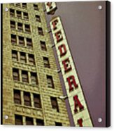 City Federal Poster Acrylic Print