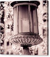 City Lamp Acrylic Print