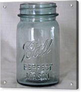Classic Canning Jar Acrylic Print