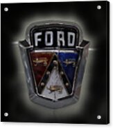 Classic Ford Emblem Acrylic Print