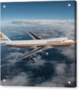 Classic National Airlines Boeing 747-135 Acrylic Print