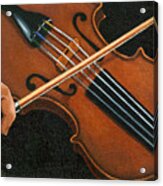 Classic Violin Acrylic Print