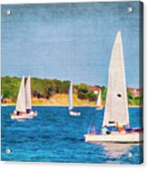 Clear Sailing Acrylic Print