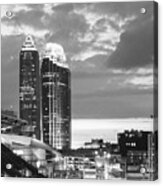 Cleveland From A Ballgame Acrylic Print