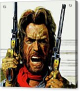 Clint Eastwood As Josey Wales Acrylic Print
