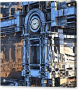 Clock Tower Acrylic Print