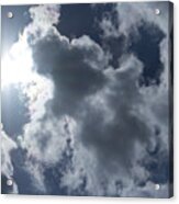 Clouds And Sunlight Acrylic Print
