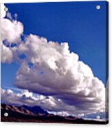 Clouds Marching Acrylic Print