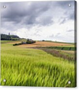 Clouds Over Scrabo Acrylic Print