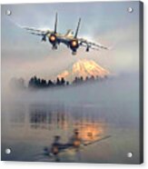 Coasting In Two Acrylic Print