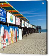 Cocoa Beach Flotida Acrylic Print