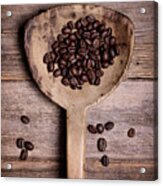 Coffee Beans In Antique Scoop. Acrylic Print