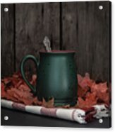 Coffee, Tea And Autumn Acrylic Print