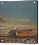 Cog Railway Mount Washington Acrylic Print